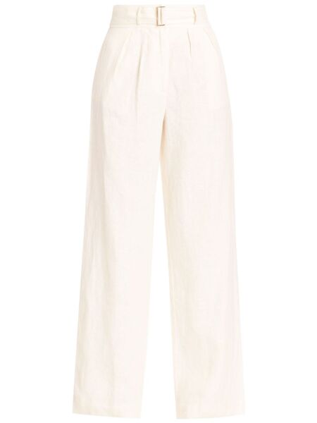  Hevron Linen Trousers - Neutrals 