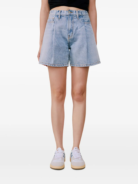  Hey Joanie Pleated Fun Shorts - Blue 