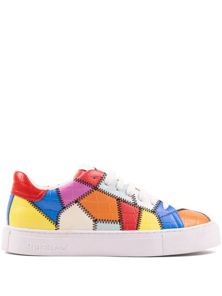  Hide&jack Leather Sneakers - Orange 