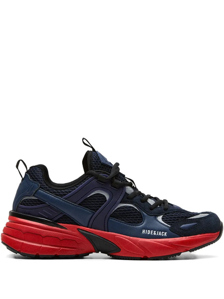  Hide&jack Logo-print Sneakers - Blue 