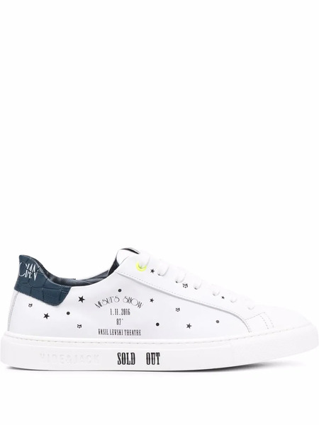  Hide&jack Logo-printed Sneakers - White 