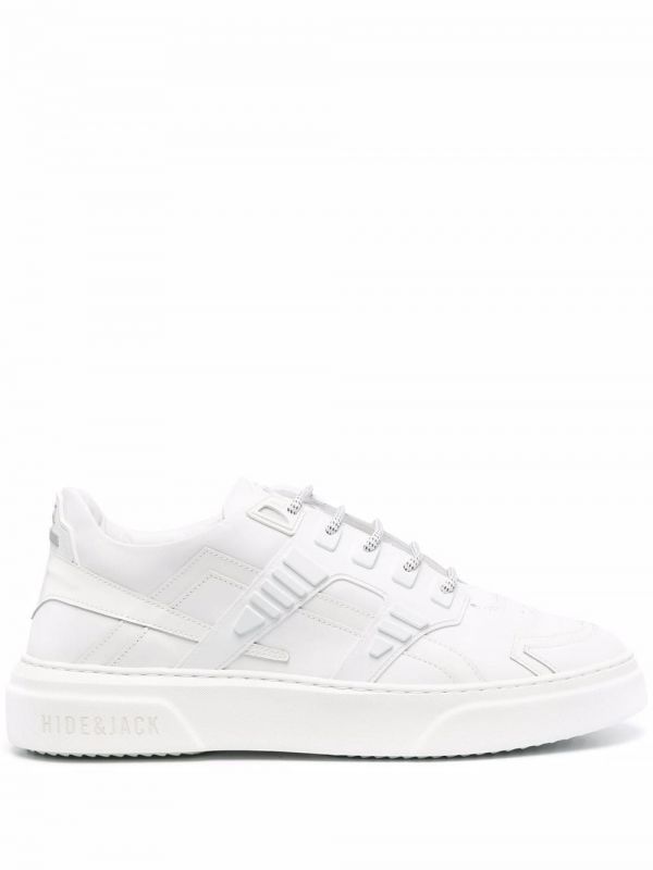  Hide&jack Mini Silverstone Low-top Sneakers - White 