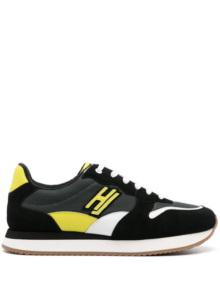  Hide&jack Over Running Sneakers - Black 