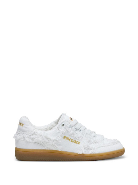  Hide&jack Shaggy Frayed Sneakers - White 
