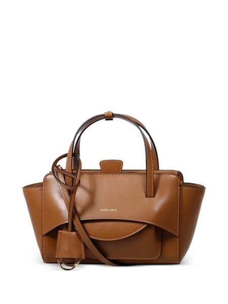  Hidesins Small Flap Tote Bag - Brown 