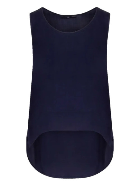  High Sleeveless Top - Blue 