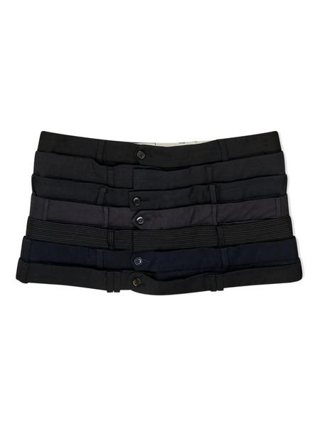  Hodakova Multi-layer Mini Skirt - Black 