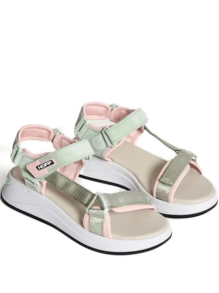  Hoff Platform Strap Sandals - Green 