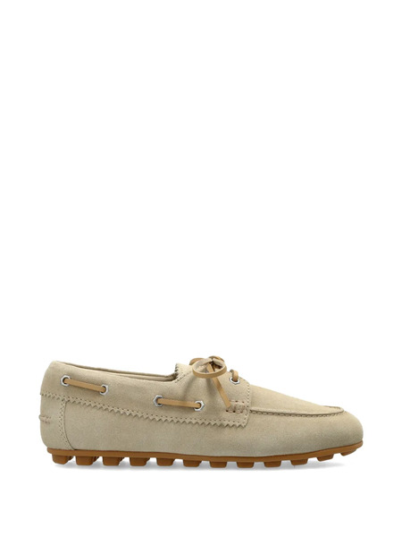  Hogan Barca Boat Shoes - Neutrals 