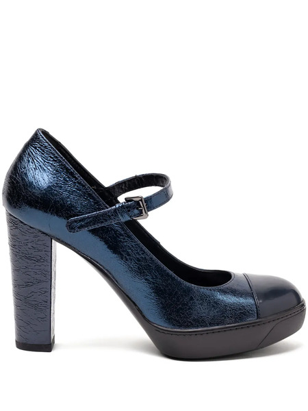  Hogan Buckle-strap Pumps - Blue 
