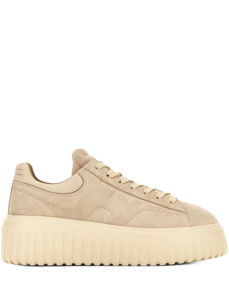 Hogan H Detail Platform Sneakers - Neutrals 