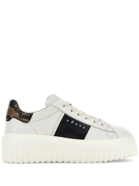  Hogan H-stripes Sneakers - White 