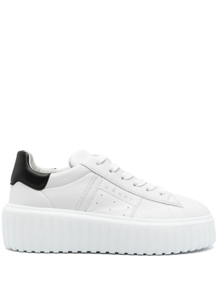  Hogan H-stripes Sneakers - White 