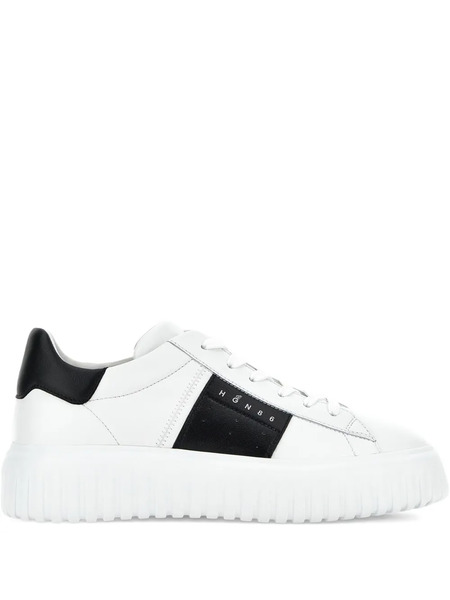  Hogan H-stripes Sneakers - White 