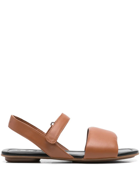  Hogan Leather Flats - Brown 
