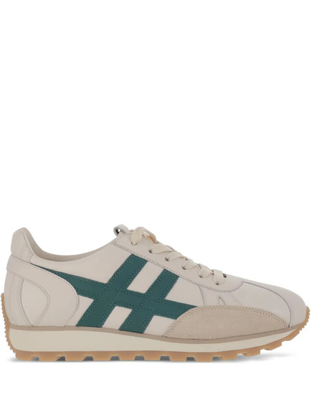  Hogan Leather Lace-up Trainers - Neutrals 