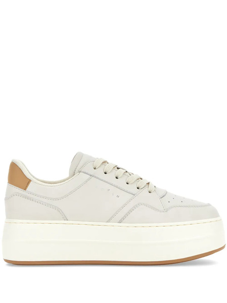  Hogan Leather Sneakers - Neutrals 