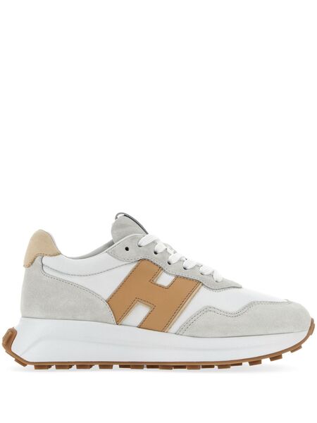  Hogan Logo-patch Sneakers - White 