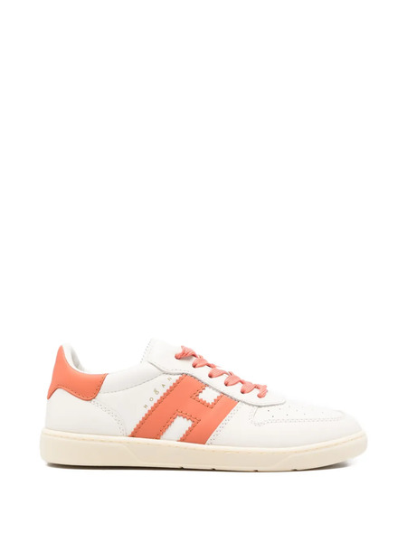  Hogan Logo Sneakers - Neutrals 