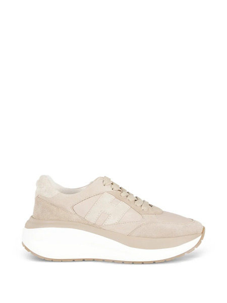 Hogan Logo Sneakers - Neutrals 