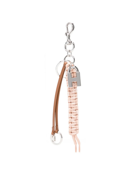  Hogan Metal Charm Keychains - Pink 