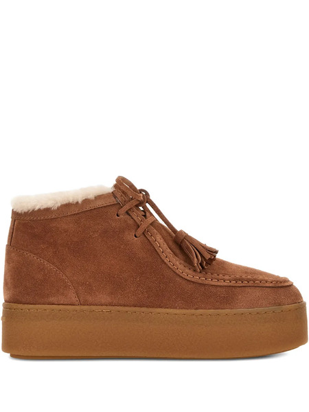 Hogan Suede Ankle Boots - Brown 