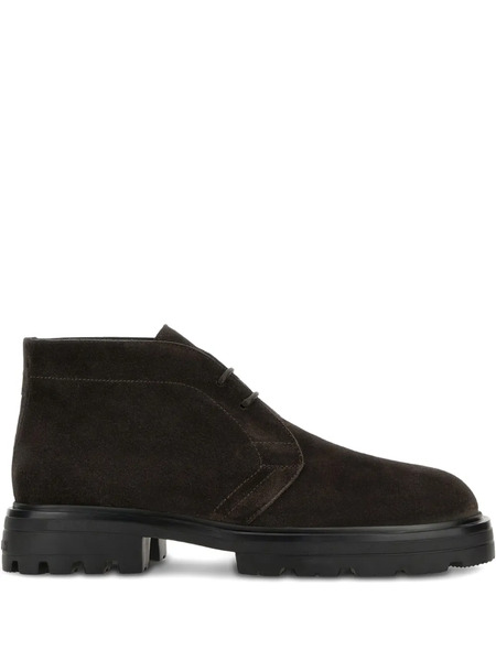  Hogan Suede Boots - Brown 