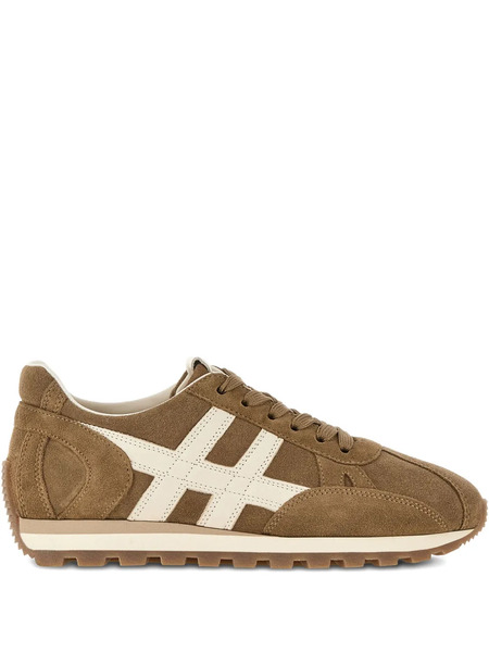  Hogan Suede-leather Trainers - Brown 