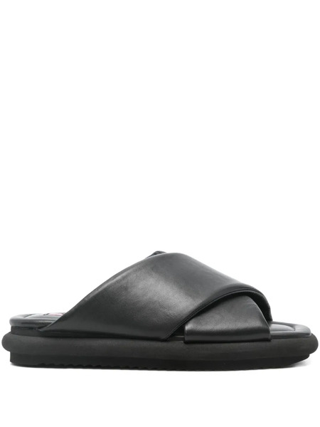  Hogl Cathryn Crossover-strap Sandals - Black 