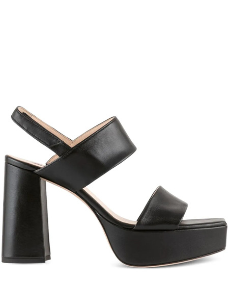  Hogl 80mm Cindy Chunky-heeled Platform Sandals - Black 