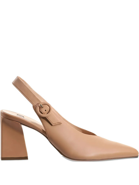  Hogl 80mm Patricia Slingback Pointed-toe Pumps - Neutrals 