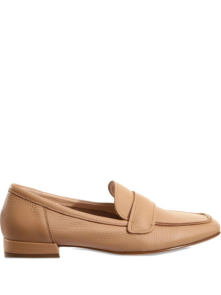  Hogl Perry Leather Loafers - Neutrals 