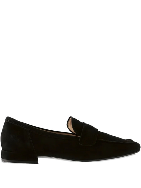  Hogl Perry Suede Loafers - Black 
