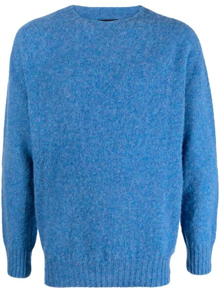  Howlin' Crew-neck Wool Jumper - Blue 