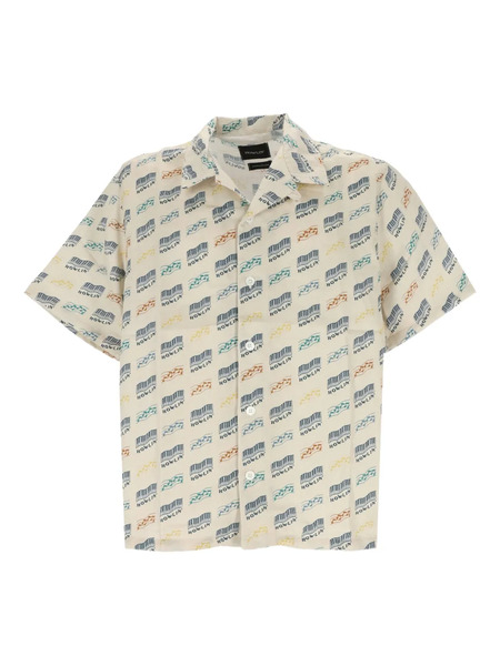  Howlin' Logo-print Shirt - Neutrals 