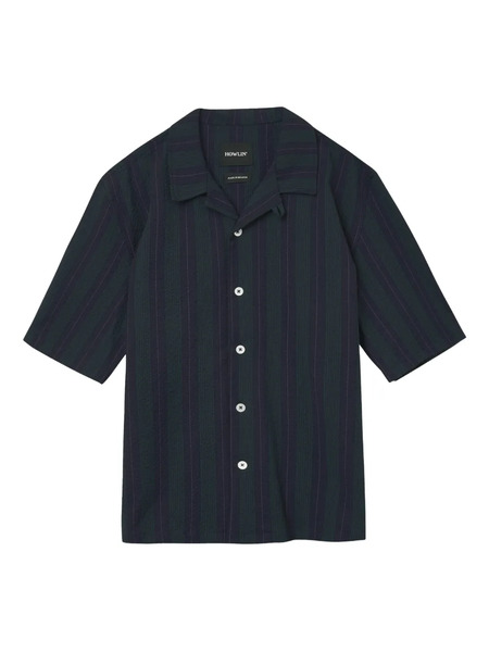  Howlin' Striped Short-sleeve Shirt - Blue 