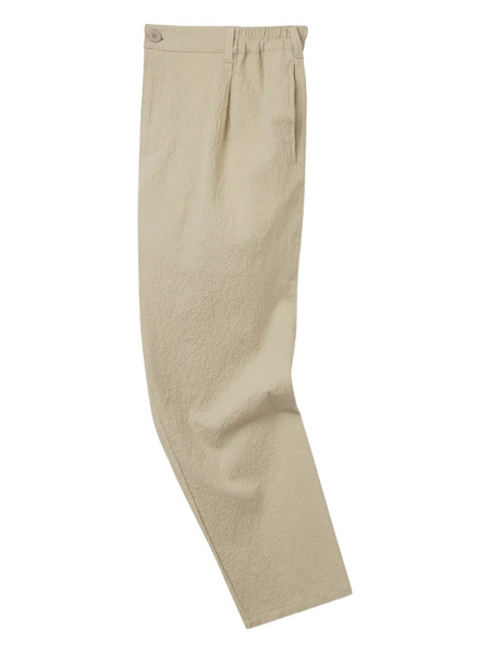  Howlin' Textured Stretch-cotton Trousers - Neutrals 