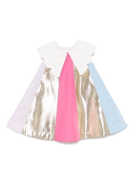  Hucklebones London Rainbow Trapeze Dress - Blue 