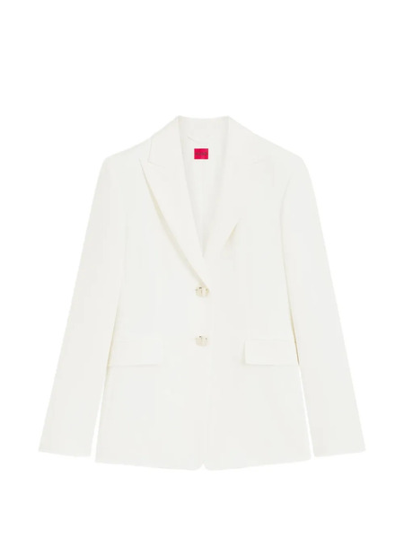  Hugo Asmalla Buttoned Blazer - White 
