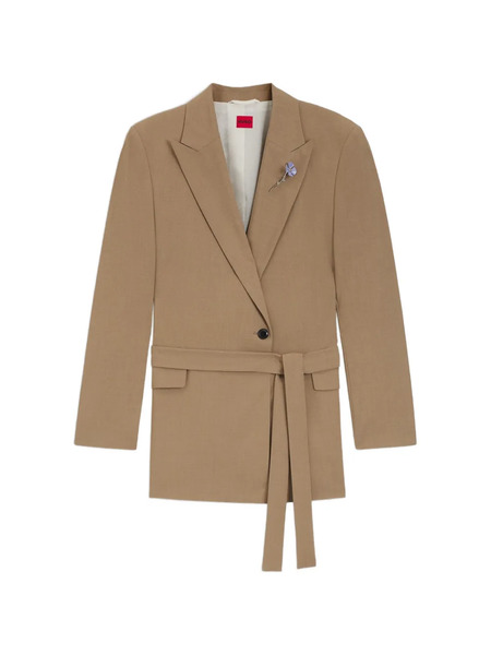  Hugo Belted Blazer - Neutrals 