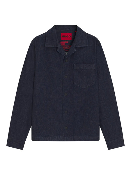  Hugo Button-up Denim Jacket - Blue 