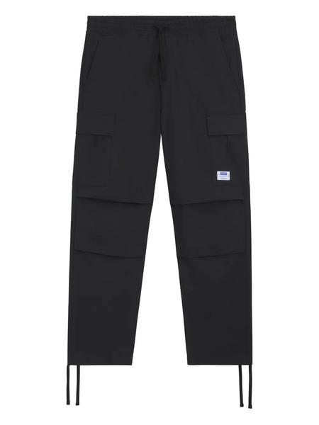  Hugo Drawstring Cargo Trousers - Black 