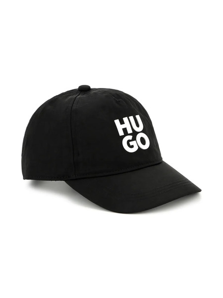  Hugo Kids Logo-print Baseball Cap - Black 