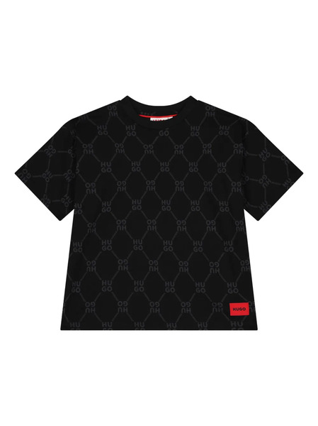 Hugo Kids Logo T-shirt - Black 