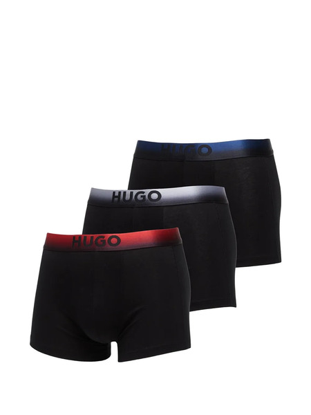  Hugo Logo-detail Boxers Set (set Of Three) - Black 