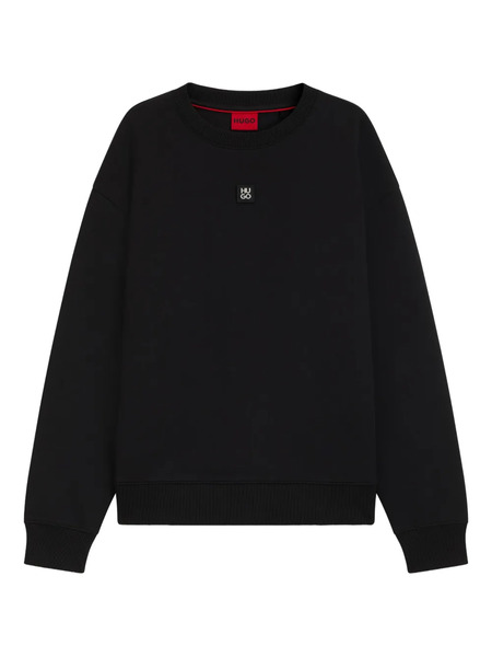  Hugo Logo-patch Sweatshirt - Black 