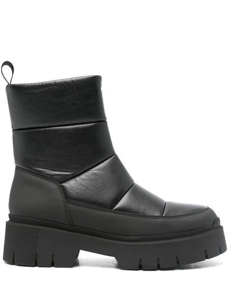  Hugo Padded Faux-leather Boots - Black 