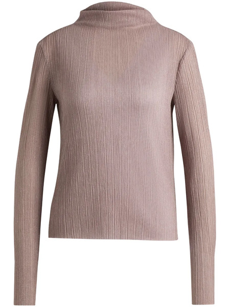  Hugo Plissé-effect Blouse - Pink 