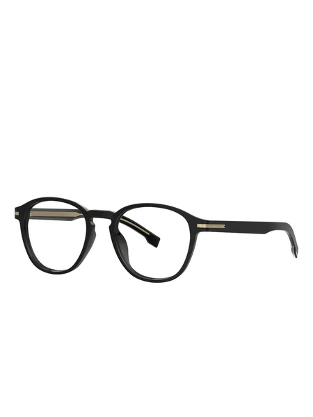  Hugo Round-frame Glasses - Black 