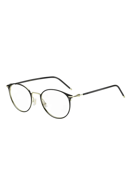  Hugo Round-frame Glasses - Black 